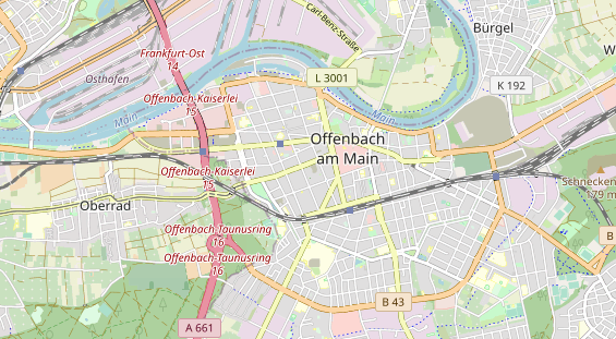 Eventlocations auf Karte