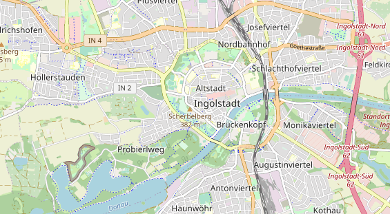 Eventlocations auf Karte