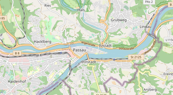 Eventlocations auf Karte