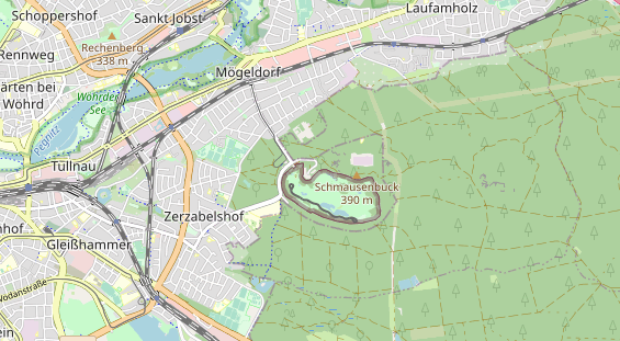 Eventlocations auf Karte