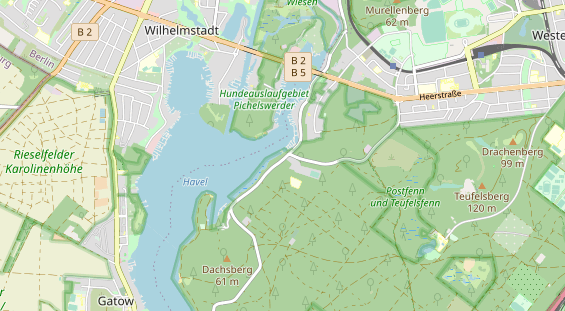 Eventlocations auf Karte