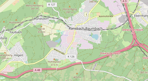 Eventlocations auf Karte