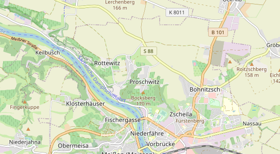 Eventlocations auf Karte