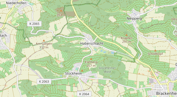 Eventlocations auf Karte