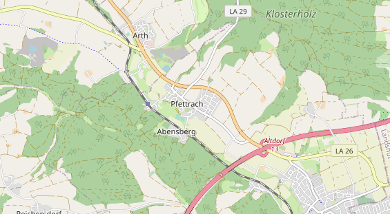 Eventlocations auf Karte