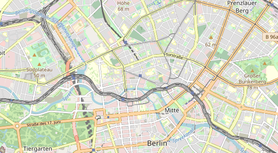 Eventlocations auf Karte