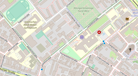 Eventlocations auf Satellitenbild