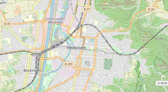 Eventlocations auf Karte