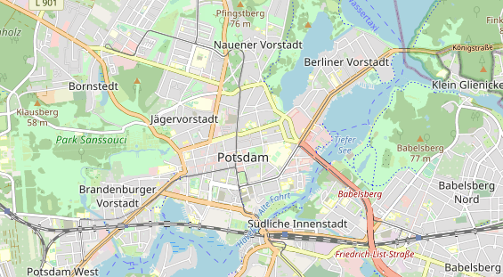 Eventlocations auf Karte