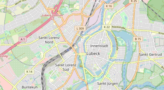 Eventlocations auf Karte