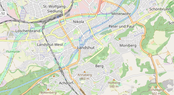 Eventlocations auf Karte