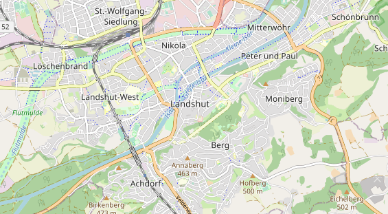 Eventlocations auf Karte