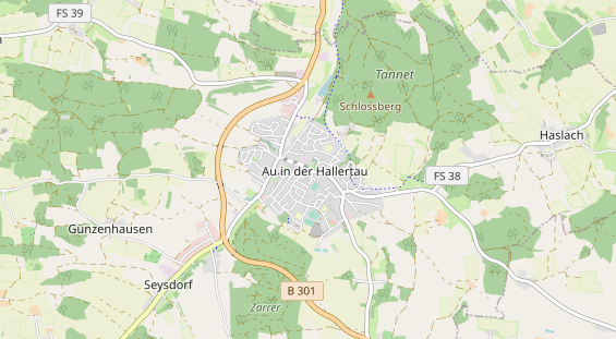 Eventlocations auf Karte