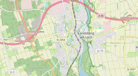 Eventlocations auf Karte