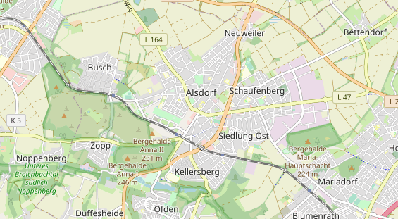 Eventlocations auf Karte
