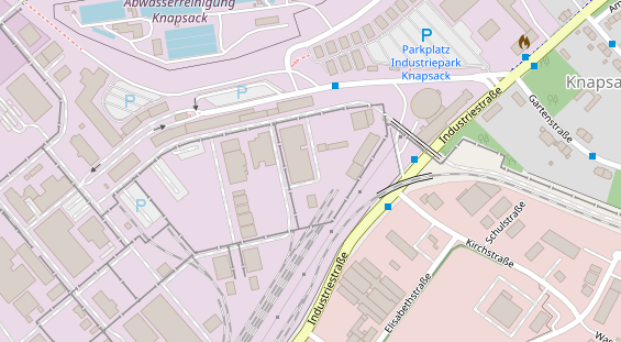Eventlocations auf Satellitenbild