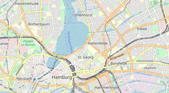 Eventlocations auf Karte