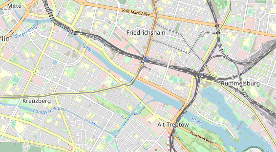 Eventlocations auf Karte