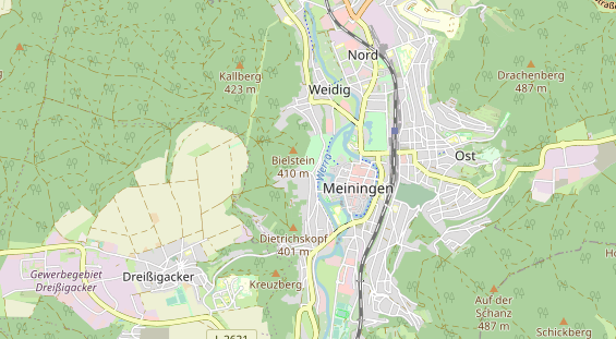 Eventlocations auf Karte