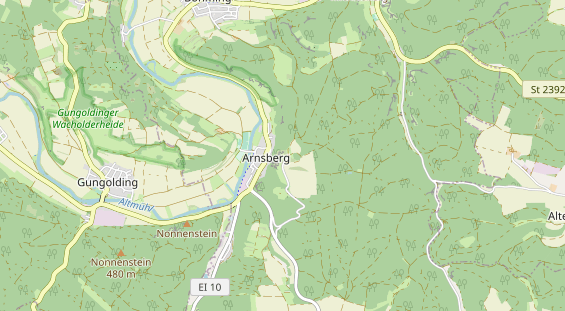 Eventlocations auf Karte