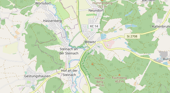 Eventlocations auf Karte