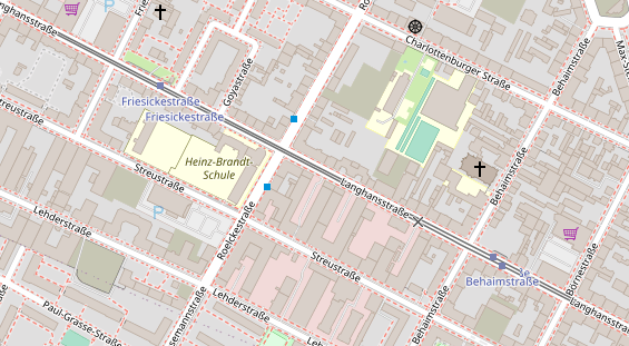 Eventlocations auf Satellitenbild