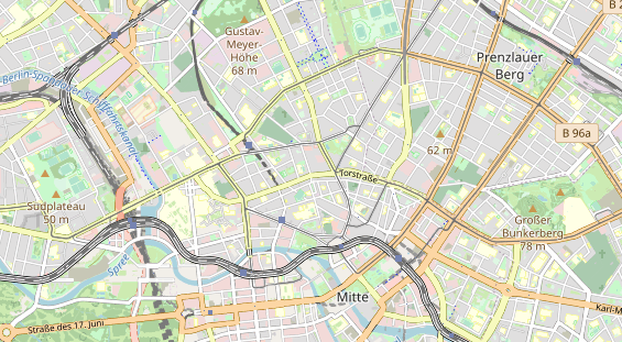 Eventlocations auf Karte