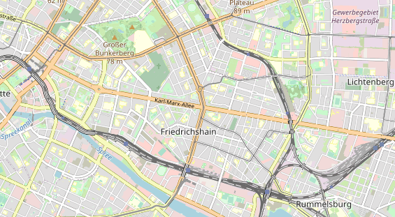 Eventlocations auf Karte