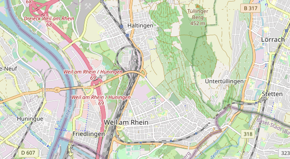 Eventlocations auf Karte