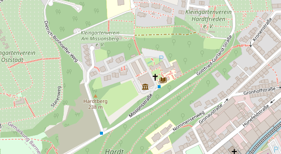 Eventlocations auf Satellitenbild