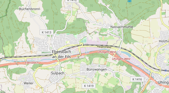 Mobile Infrastruktur auf Karte