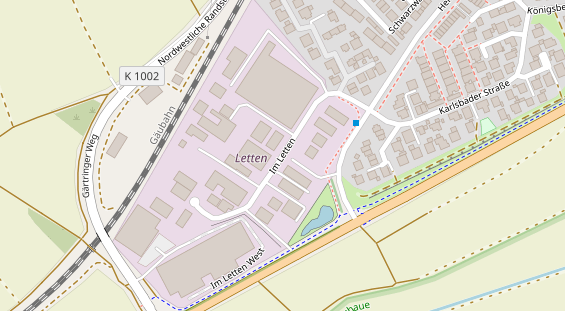 Mobile Infrastruktur auf Satellitenbild