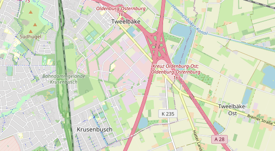 Mobile Infrastruktur auf Karte