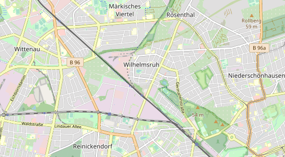 Mobile Infrastruktur auf Karte