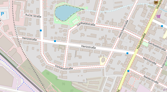 Mobile Infrastruktur auf Satellitenbild