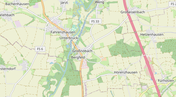 Mobile Infrastruktur auf Karte