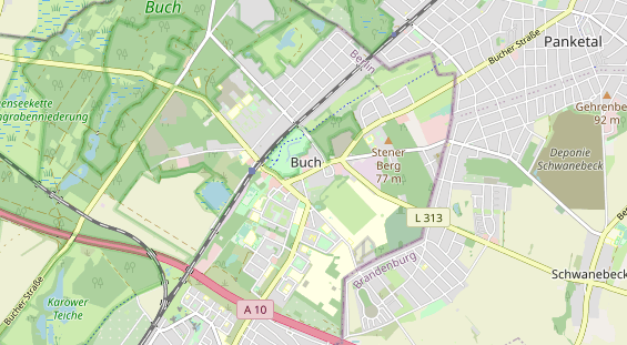 Mobile Infrastruktur auf Karte