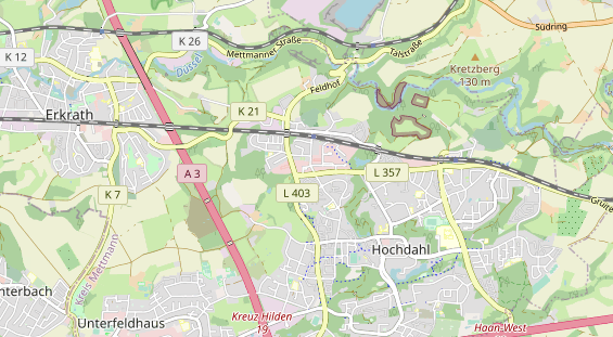 Mobile Infrastruktur auf Karte