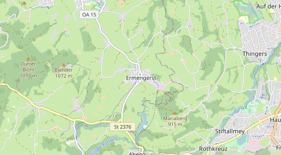 Eventlocations auf Karte