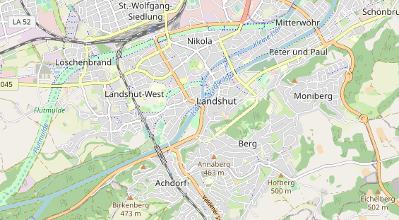 Eventlocations auf Karte