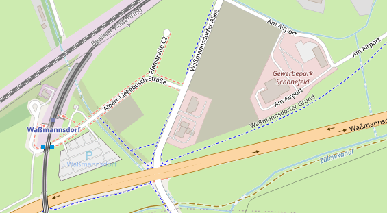 Eventlocations auf Satellitenbild