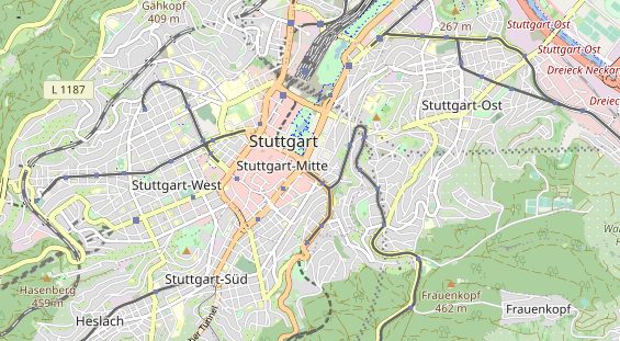 Eventlocations auf Karte
