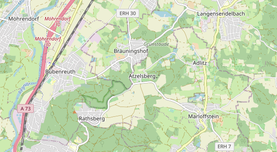 Eventlocations auf Karte