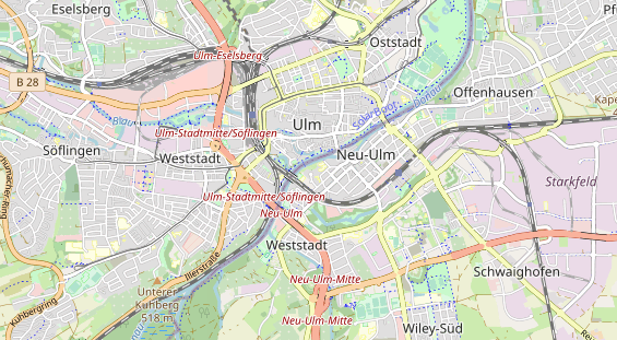 Eventlocations auf Karte