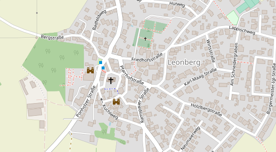 Eventlocations auf Satellitenbild