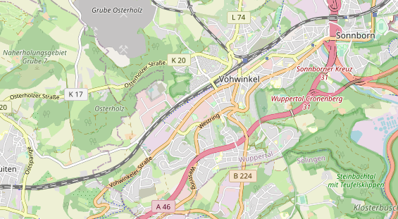 Eventlocations auf Karte