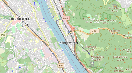 Eventlocations auf Karte