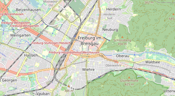 Eventlocations auf Karte