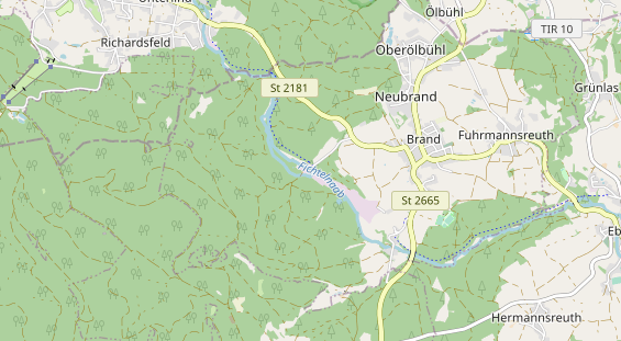 Eventlocations auf Karte
