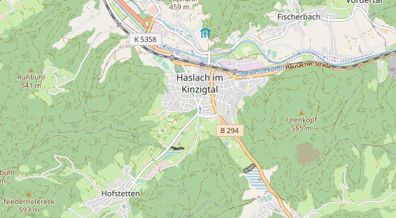 Eventlocations auf Karte